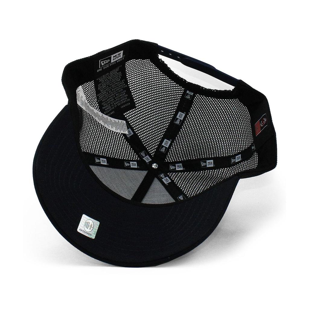 [New Era] Mesh Cap AC Milan SERIA A REPREVE E-FRAME TRUCKER MESH CAP NAVY AC MILAN Trucker Cap Hat 940 Soccer Serie A [Used]