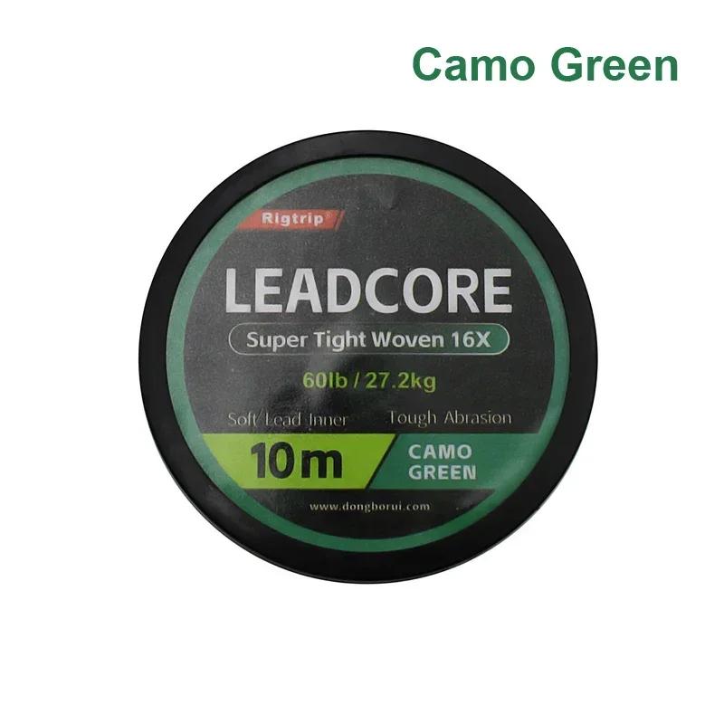 10 м/60 фунтов леска Leadcore для ловли карпа Easy Splice Lead тонущий шнур супер плотный плетеный 16X для вертолета Chod Rig рыболовные снасти