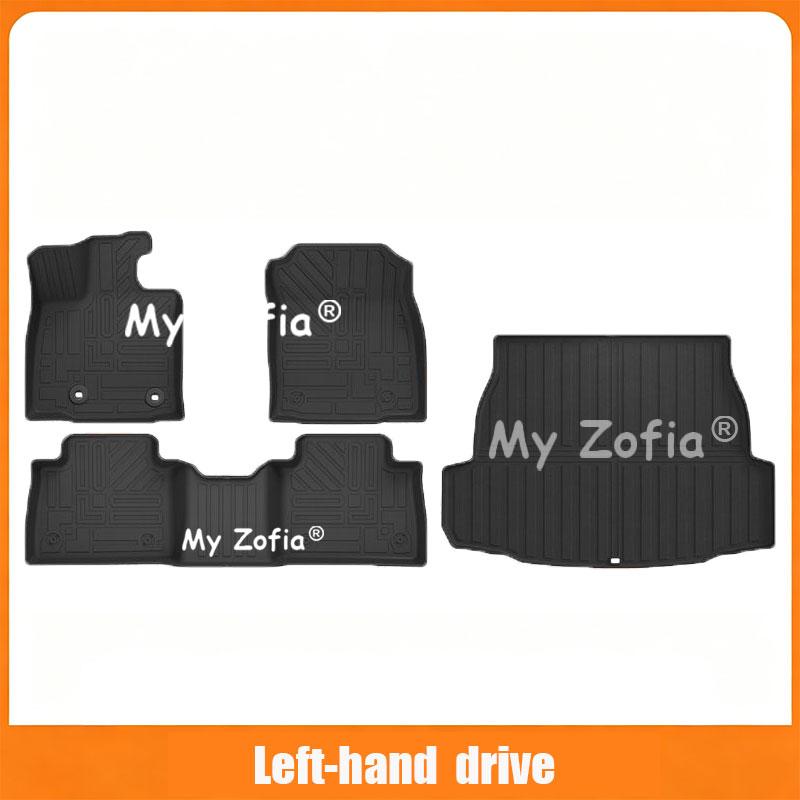 For Toyota RAV4 XA60 2026 2027 Waterproof TPE Car Floor Mats Custom Fit Auto Foot Pads Carpet Interior Modification Accessories