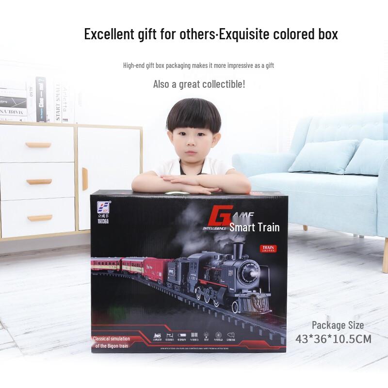 Snaen Ретро набор игрушечных путей для паровоза