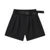 Milano Italian Luxury Sports Collection Официальные женские тканые шорты 2023 Осень Свободные Простые Модные Повседневные шорты Женские шорты F11W335802F-BK