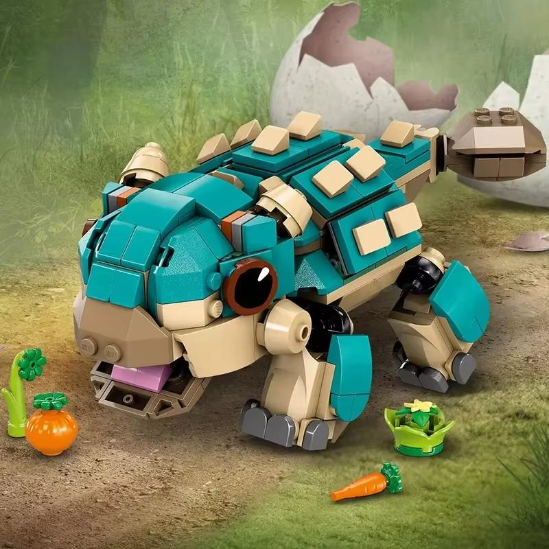 Third Party Compatible Sets Dinosaur World Park Series Building Blocks 76949 Giganotosaurus Allosaurus Toys