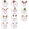 Snowman Reindeer Christmas Headbands Cute Merry Christmas Decorations  Party Favors