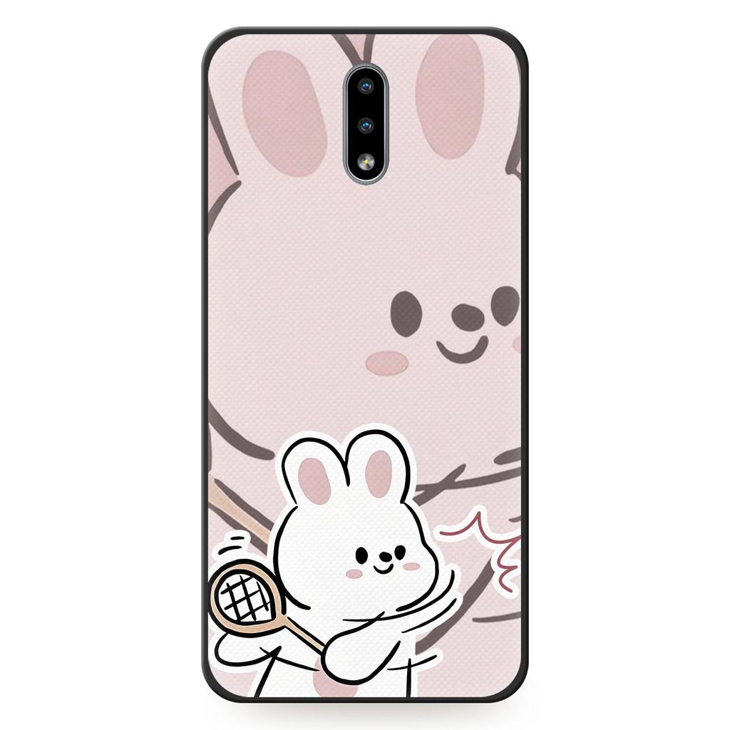 Милый чехол для телефона с граффити для Nokia 2.3 Защитный Пыленепроницаемый Чехол для телефона Противоударный Прочный Полная защита Для пары Водонепроницаемый