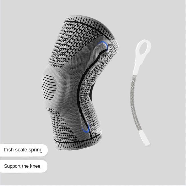 Vampton Nylon Spandex Breathable Thin Elastic Closure Knee Pads Basketball Sports Protection Flexible Professional Use Universal