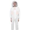 Double Zippers Ventilated Beekeeping Suit Beekeeper Smock Beekeeping Protective SuppliesL