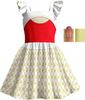 Halloween K-Pop Inspired Demon Hunter Girls Ruffled Sleeve Dress