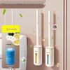 Настенная одноразовая туалетная щетка для эффективной уборки ванной комнаты 2024