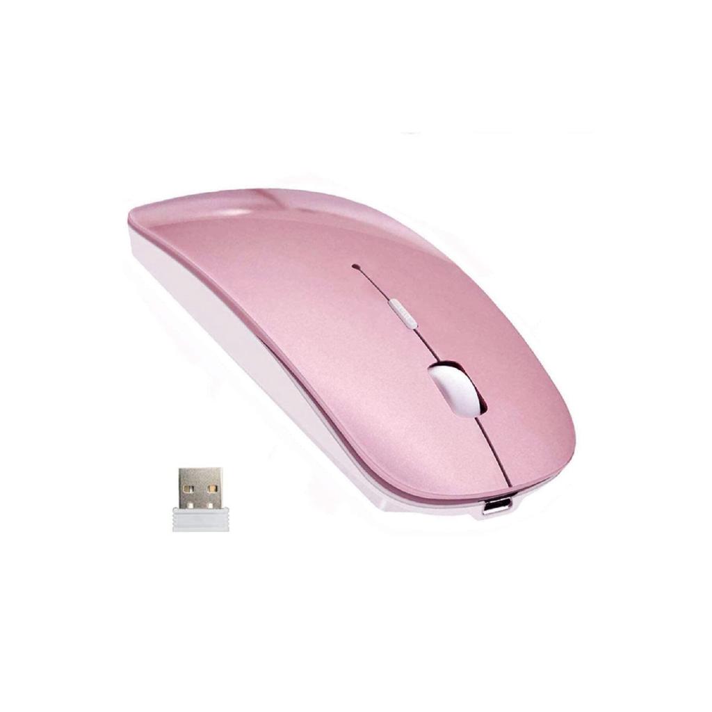 Новый стильный дизайн, перезаряжаемая бесшумная мышь для компьютера и ноутбука, беспроводная Bluetooth-мышь
