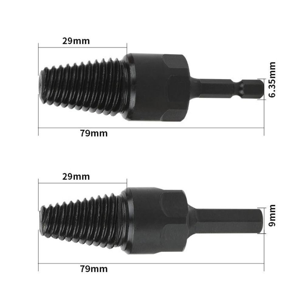 Извлекатель сломанных винтов 1/4 дюйма и 1/2 дюйма, нескользящий клапан для извлечения болтов труб