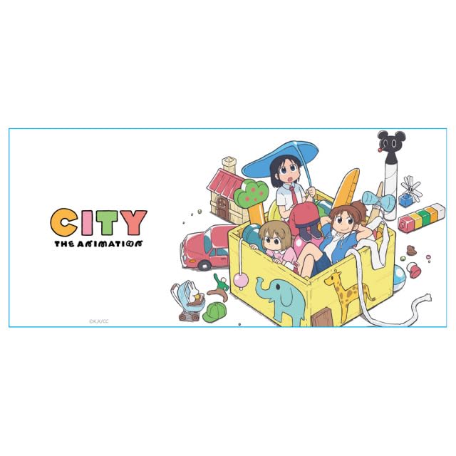 ТВ-аниме "CITY THE ANIMATION" кружка тизерный визуальный вариант