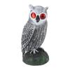 Owl Bird Deterrent Garden Plastic Red Eyes Owls To Keep Birds Away Fine Details Wear Resistant Owls