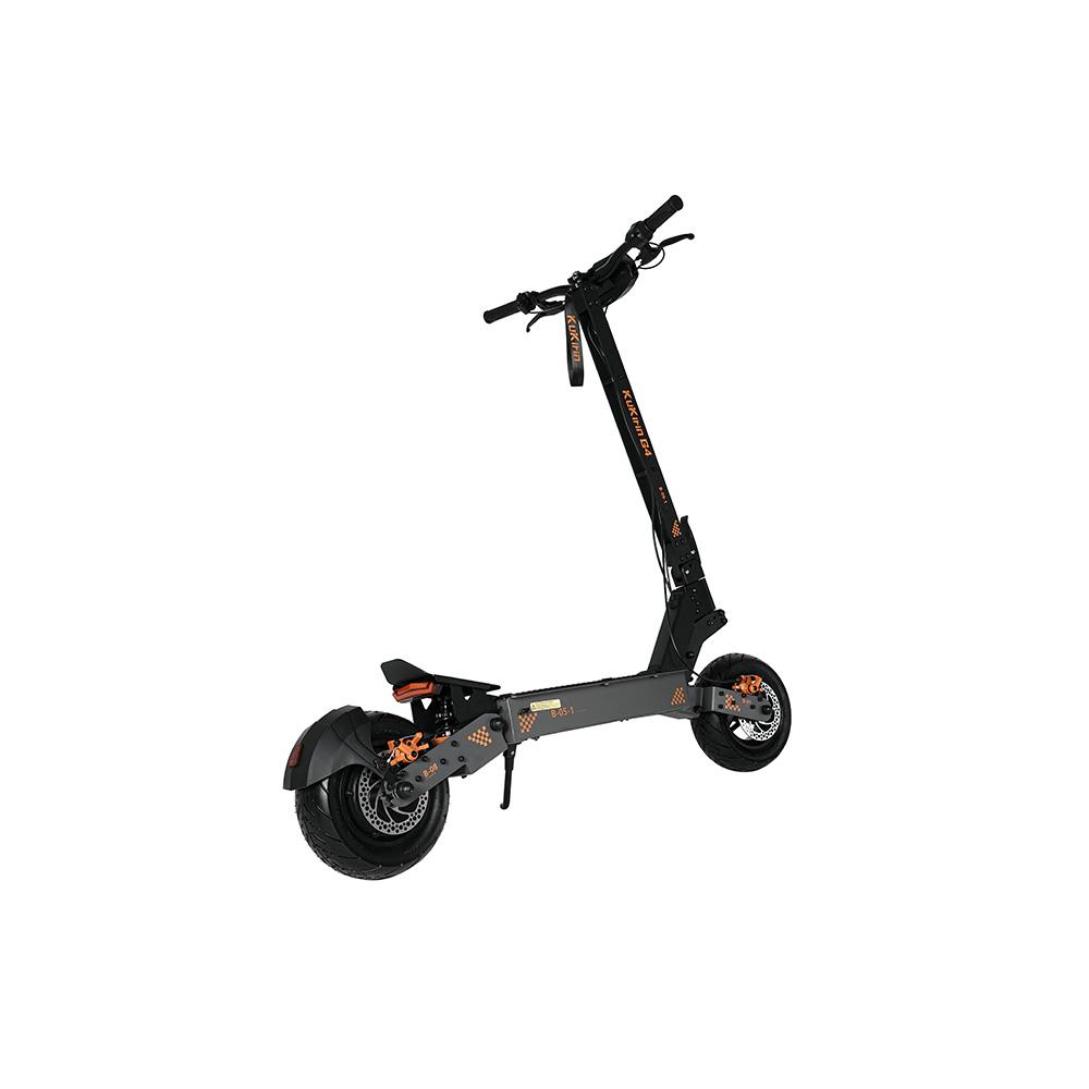 KuKirin Внедорожный электроскутер G4 с двигателем мощностью 2000 Вт, аккумулятором 60 В 20 А·ч, максимальным запасом хода 75 км, максимальной скоростью 70 км/ч, 11-дюймовыми вакуумными шинами