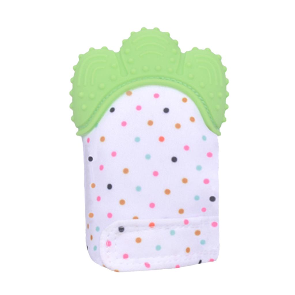 (проектор)Силиконовые детские перчатки для прорезывания зубов, детские игрушки для защиты от еды, молярные палочки, перчатки для предотвращения царапин на руках ребенка