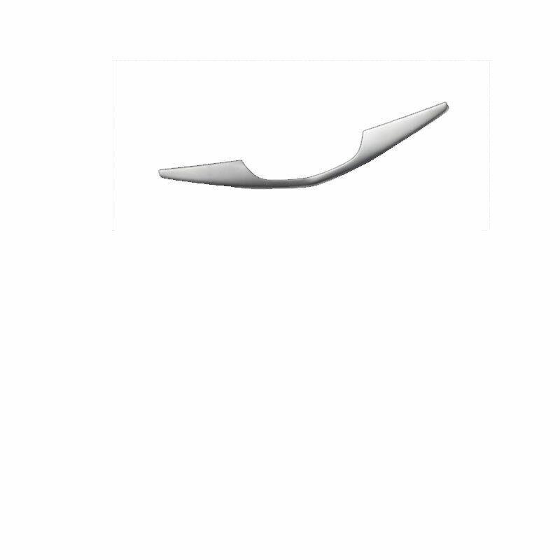 Steering Wheel Strip Cover Trim ABS Matte Silver Fit For Cadillac XT5 2016-