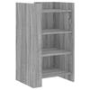 VidaXL Buffet sonoma gris 45x35x75 cm Bois d'ingénierie, armoire, armoire latérale, armoire de rangement, armoire, placard, 848386