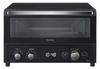 TOSHIBA Toaster Oven Toaster 4 Pieces Temperature Adjustment Function Square Plate Automatic Menu Timer 30 Minutes Black HTR-R8(K)