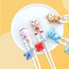 1 Pair Cute Baby Kids Beginner Chopstick Training Chopsticks Learning Chopsticks Eating Helper