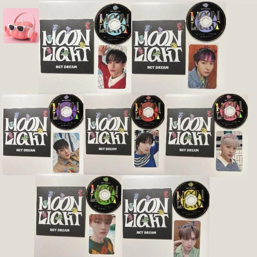 NCT DREAM JAPAN 2-й сингл Moonlight 8см версия. ОФИЦИАЛЬНАЯ ФОТОКАРТОЧКА С CD