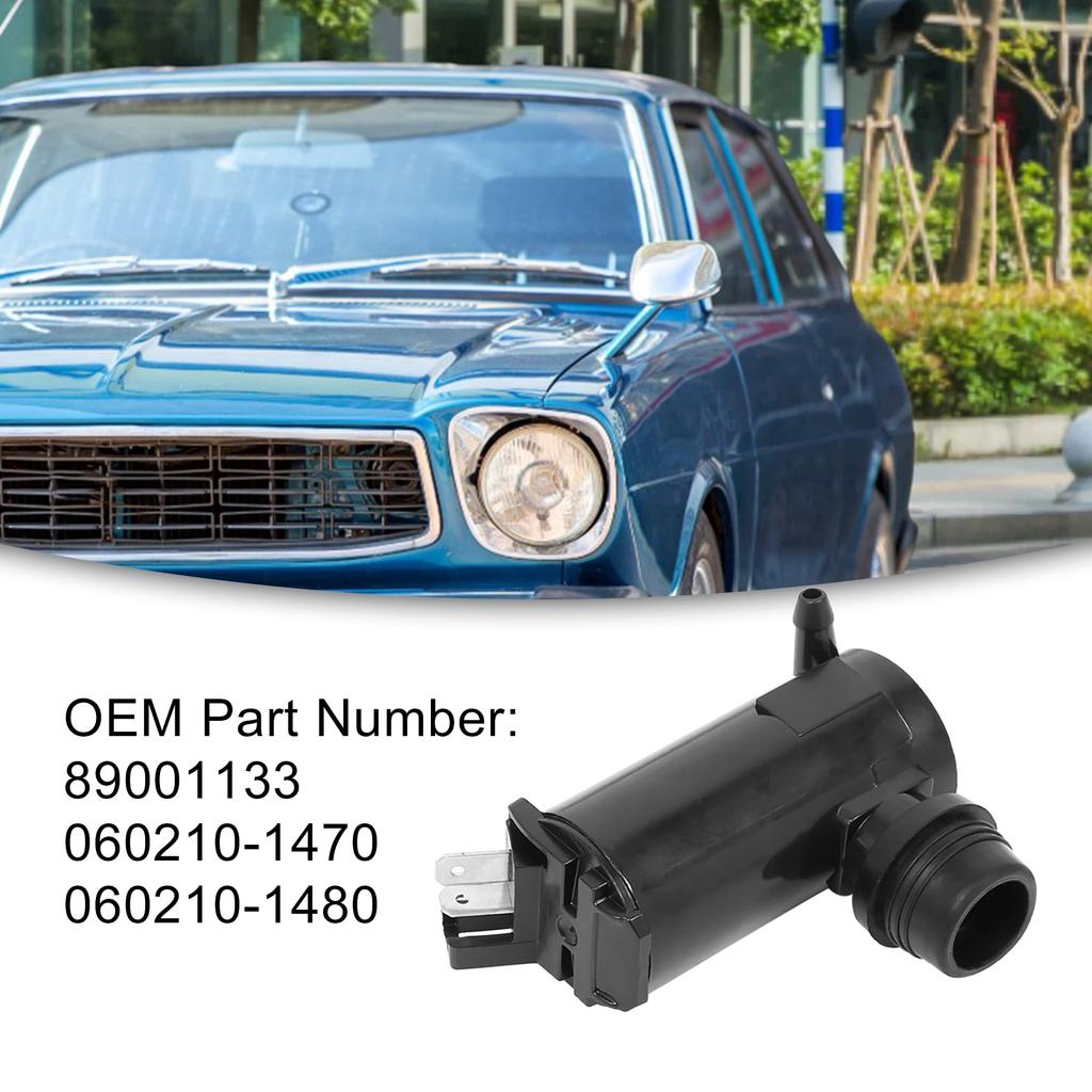 ACROPIX Мотор насоса омывателя лобового стекла для Toyota Совместим с 4Runner Corolla Черный 1 шт.