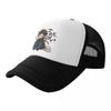Luffy Anime Trucker Hats Trafalgar D Water Law Chibi Mesh Net Baseball Cap Snapback Kpop Peaked Hat Unisex Women One Size