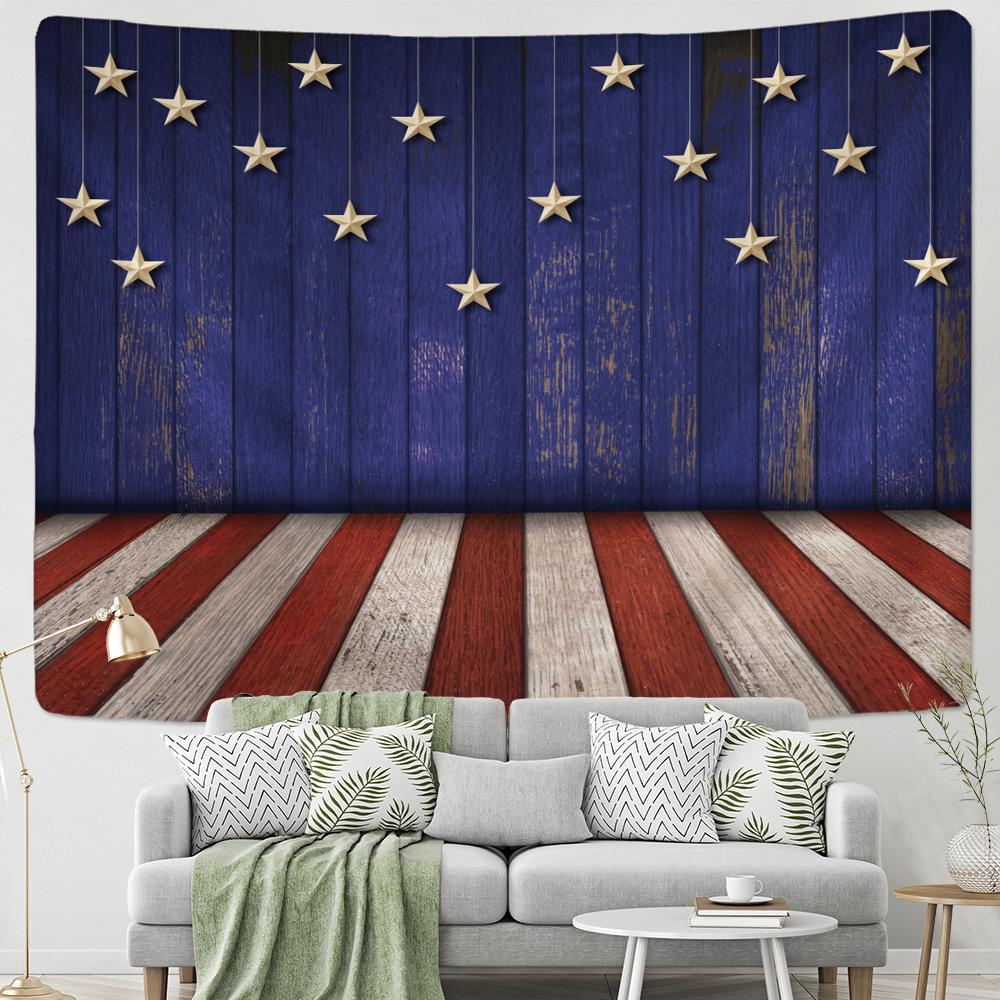 Звездный деревянный гобелен настенный в стиле бохо психоделическое таинственное искусство хиппи настенный декор фоновая ткань