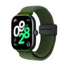 Магнитный ремешок для Xiaomi Redmi Watch 5 4 ремешка плетеная петля регулируемый спортивный нейлоновый сменный браслет correa Miband 9 pro 8Pro band