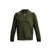 Under Armour Rival Fleece Hoodie With Brand Logo Print Men Hoodies Green 1379757-390