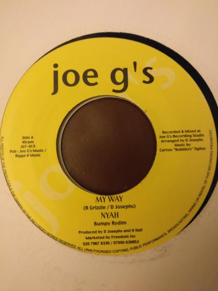 7inch Record NYAH (3) , SUGAR BLACK - My Way / Goodbye To Love JG7015 Joe G's 2006 UK Reggae, Ska & Dub Used