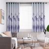 Landscape Printing Short Curtain 1*2 M High Drapes With Hanging Holes For Home