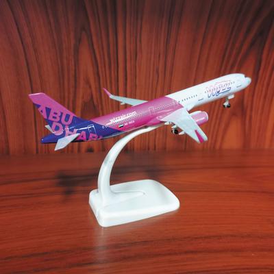 20 см Wizz Air для Airbus A321 1/200 Литой сплав Самолет Предварительно собранная Модель самолета Самолет Строительный набор Декор спальни Коллекционирование