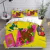 Game Burrito Bison Bedding Sets Quilt Bed Cover Comforter Duvet Cover Pillow Case 2-3 Pieces Sets Kids Adult Bedroom Decoration