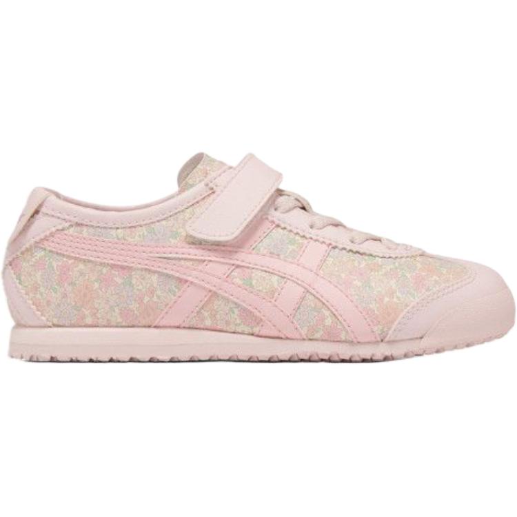 ONITSUKA TIGER Mexico 66 Удобная посадка Низкие повседневные кроссовки Детские кеды Розовые 1184A242-700
