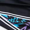 Under Armour Майка с круглым вырезом и цветным логотипом, удобные шорты, баскетбольный комплект, мужские комплекты, черный цвет 24500108-001+24500211-001