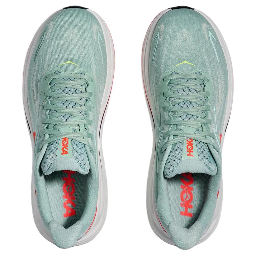 HOKA One One Clifton 10 Удобная посадка Прочные Беговые кроссовки Мужская кроссовка Шалфейно-зеленый 1162030-SGNN
