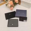 2025 Мужской элегантный кошелек с несколькими отделениями для карт и зажим для денег - Красивый, универсальный, дизайн в стиле легкой роскоши, однотонный.