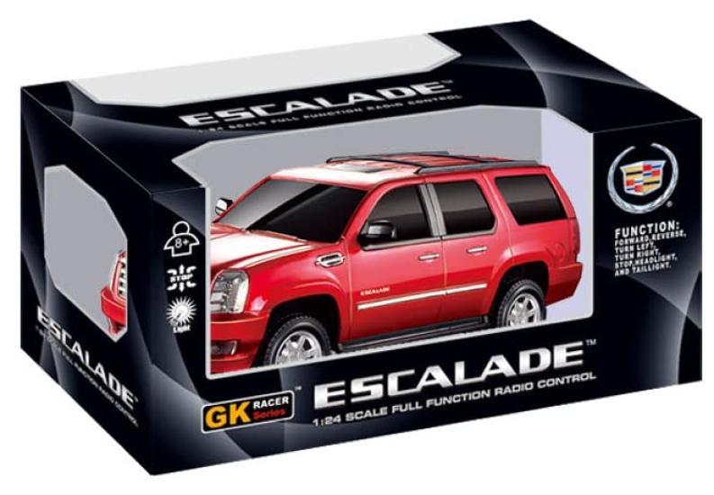 Doyusha 2,4 ГГц Масштаб 1:24 Красный Электрический Радиоуправляемый Модель Cadillac Escalade 614332
