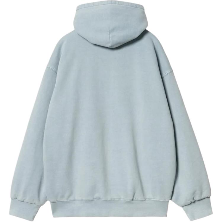 Carhartt WIP FW24 Hooded Vista Jacket Square Tag Logo Kangaroo Pocket Loose Fit Jacket Unisex Jacket I029524-2BS-GD