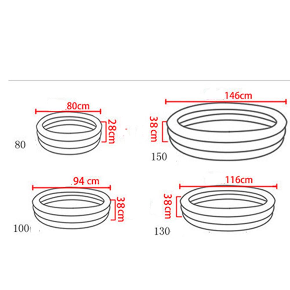 Детский надувной сухой бассейн