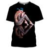 Beauty Body Art Sexy Hot 3D Printed T Shirts Summer Men Causal Tshirt Popular Street Hip Hop O Neck Short Sleeve T-Shirt