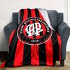 Clube Atlético Paranaense Print Flannel Blanket High Quality Warm Comfortable Cover for All Seasons Perfect for Gifts Home Decor