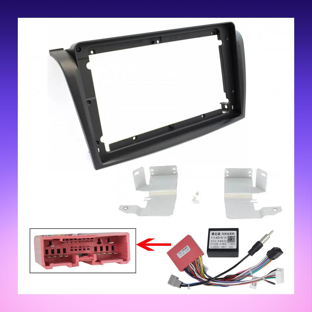 2 DIN Android Carplay автомобильное радио для Mazda 3 BK 2003-2008 мультимедийный проигрыватель головное устройство стерео GPS навигация BT WIFI 2+32 ГБ