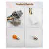 NEW-2X Tail Light Bulb Socket And Wiring Harness With 2 Light Bulbs For Kia Optima Rear Taillight Assembly 92480-D5000QQK