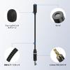 Neewer 3.5mm TRS Condenser Microphone with Flexible Arm, Omnidirectional Wireless Mini Microphone, Handheld Microphone for Presentations, Interviews,