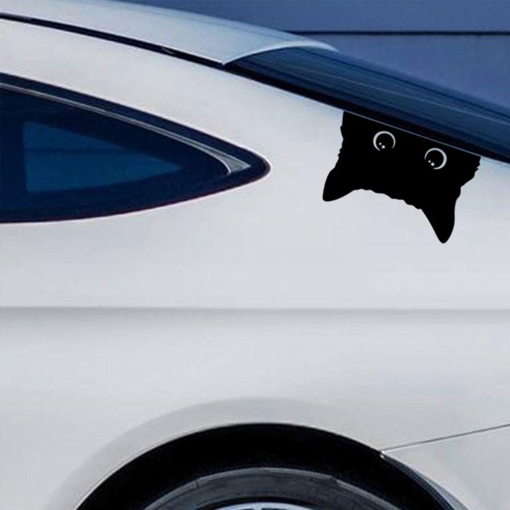 Cat Peeking Funny Sticker PET Car Styling Decoration Universal Car Cat Sticker  Car