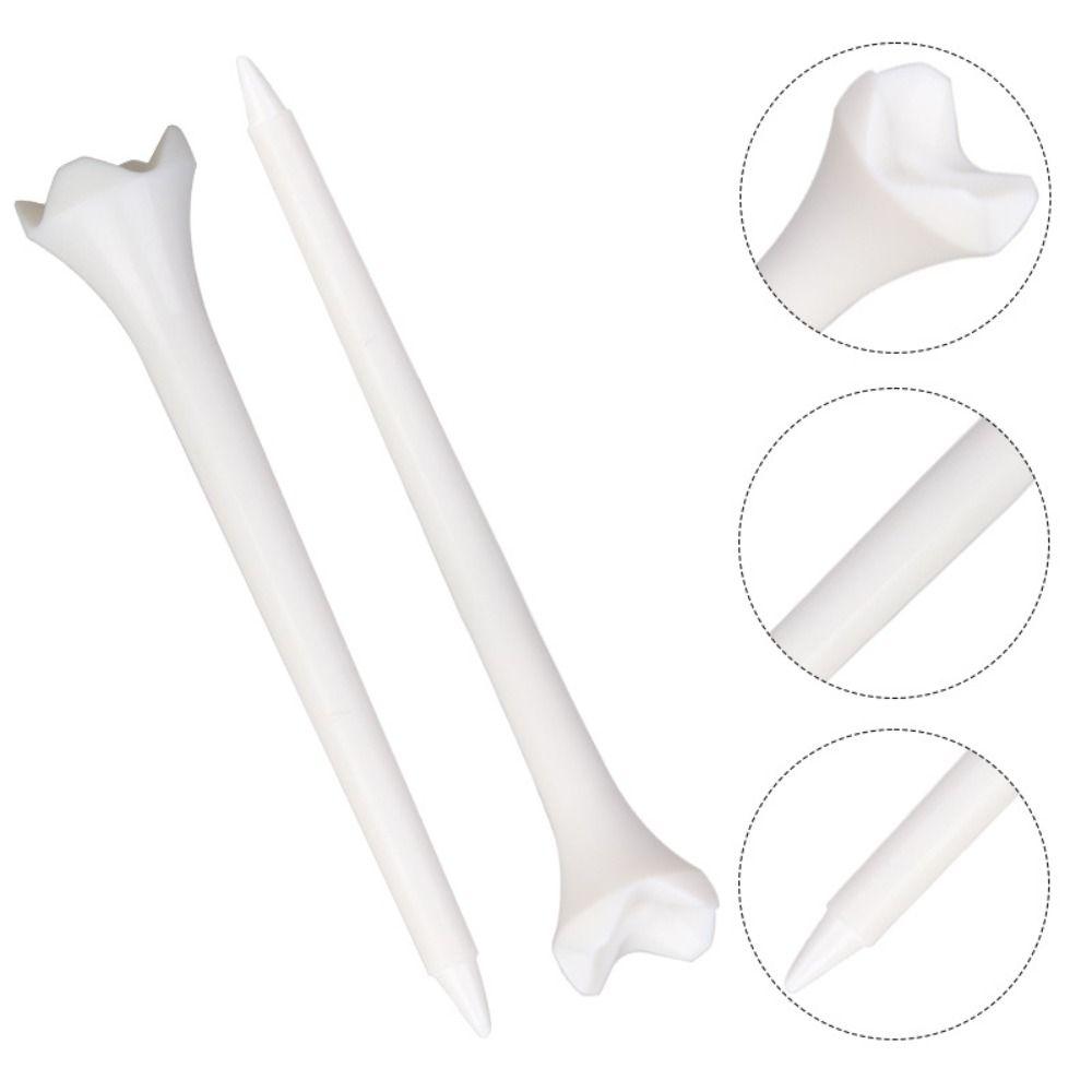 50pcs/set 4 Claw System Plastic Golf Tees ABS Golf Ball Nail  Golf Accessories