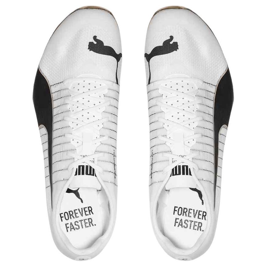 Puma Nitro 400 Soft Comfortable Non-Slip Durable Low-Top Training Sprint Running Shoes Unisex Sneaker White 312244-01