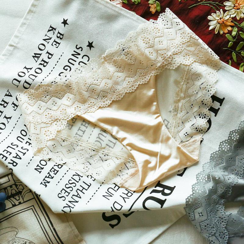 Женское сексуальное нижнее белье в стиле ретро, ​​атласное прозрачное сетчатое нижнее белье, немаркированные трусы на бедрах с запахом