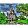 Новый 5D DIY алмазная живопись пейзаж замок Алмазная вышивка полная круглая дрель горный хрусталь ремесло пейзаж домашний декор подарок