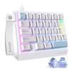 AJAZZ AK029 Игровая Механическая Клавиатура с Быстрым Триггером, Магнитная, 8000 Гц Опрос, RT, Алюминиевый Сплав, RGB, Настраиваемая, Эргономичная, Одноручная, Клавиатура, Клавиатура,